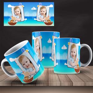 Caneca Branca Personalizada Cerâmica 325ml     