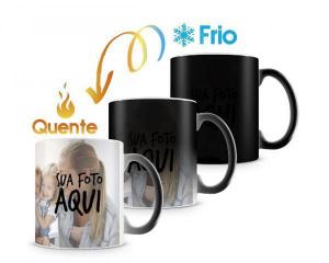 Caneca Mágica Personalizada Cerâmica 325ml     